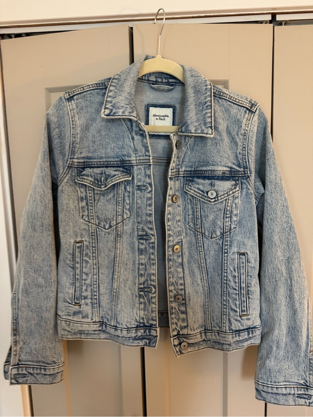 Abercrombie & Fitch Denim Jacket Size Small